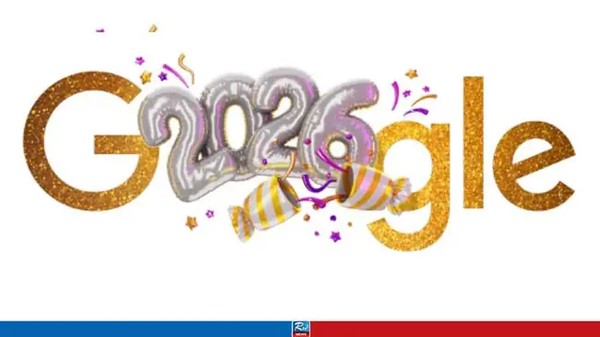 নতুন বছর উদ্যাপনে গুগলের ডুডল