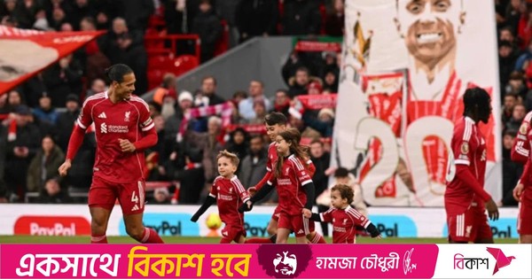 জোতার স্মরণে অ্যানফিল্ডে বিশেষ শ্রদ্ধা