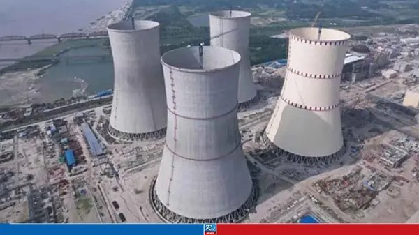 রূপপুর পারমাণবিক প্রকল্পে কাঠের স্তূপে আগুন