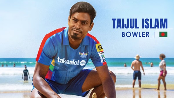 যে কারণে এসএ টোয়েন্টিতে খেলা হচ্ছে না তাইজুলের