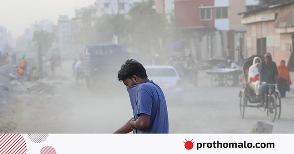 এ মৌসুমের সর্বোচ্চ দূষণ আজ ঢাকায়, নগরীর ৬ এলাকায় মারাত্মক পরিস্থিতি