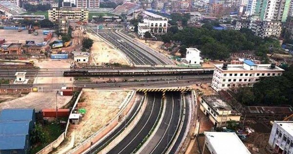 চালু হলো টিটিপাড়ার রেলওয়ে আন্ডারপাস