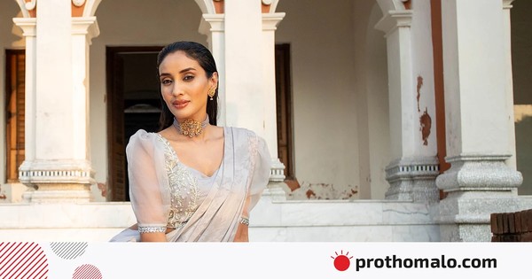 নকশার ফটোশুটে তানজিয়া জামান মিথিলা, দেখুন ৮টি ছবি