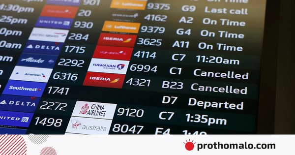 যুক্তরাষ্ট্রে ৫ হাজারের বেশি ফ্লাইট বাতিল, যাত্রায় দেরি