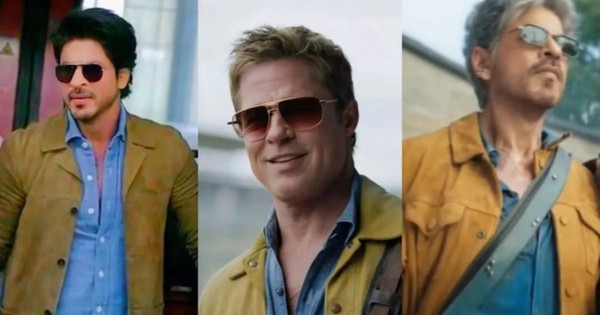 শাহরুখ নাকি ব্র্যাড পিট, কে কার কপি!