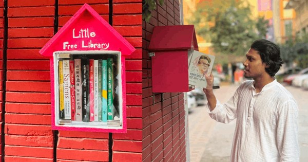 ঢাবিতে লিটল ফ্রি লাইব্রেরি স্থাপন